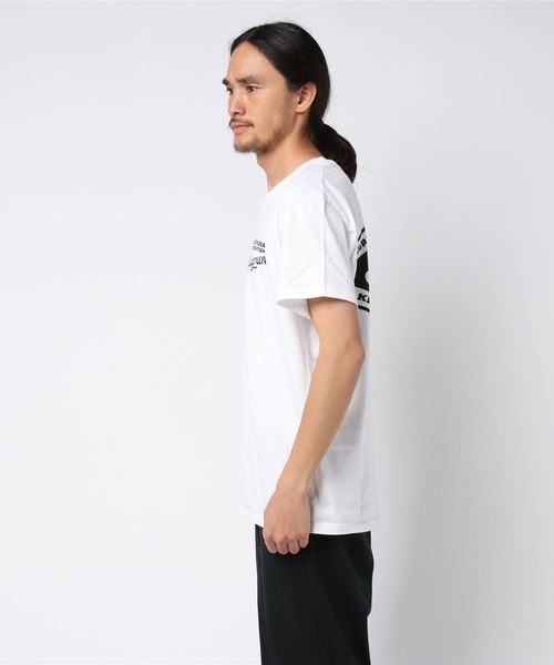 SEAGREEN(シーグリーン)の「SEAGREEN(シーグリーン)×SURFRIDER S/S 1 カットソー MSG20A8135(Tシャツ/カットソー・メンズ・ホワイト/チャコールグレー・1/2/3)」の5枚目の写真