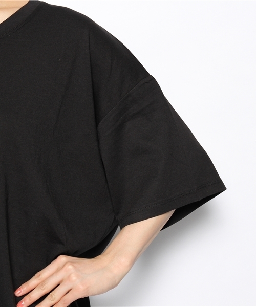 WHO'S WHO gallery（フーズフーギャラリー）の「【THE BIG】Cwall（Tシャツ/カットソー・レディース・ブラック/グレー/ホワイト・FREE）」の9枚目の写真