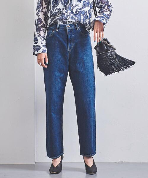 UNITED ARROWS(ユナイテッドアローズ)の「UWSC ストレート デニムパンツ◆(デニムパンツ・レディース・コバルトブルー・36/34/38/40)」の1枚目の写真