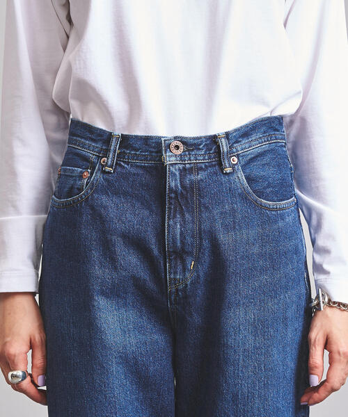 UNITED ARROWS(ユナイテッドアローズ)の「UWSC ストレート デニムパンツ◆(デニムパンツ・レディース・コバルトブルー・36/34/38/40)」の8枚目の写真