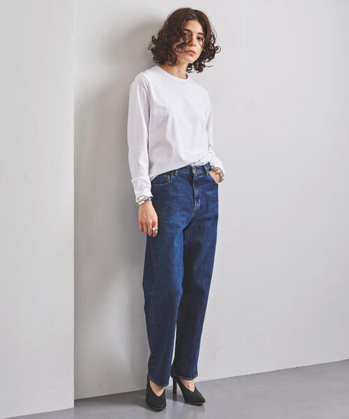 UNITED ARROWS(ユナイテッドアローズ)の「UWSC ストレート デニムパンツ◆(デニムパンツ・レディース・コバルトブルー・36/34/38/40)」の13枚目の写真