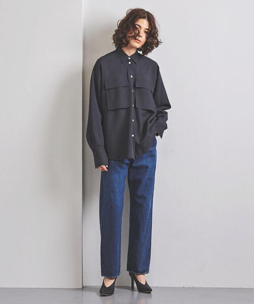 UNITED ARROWS(ユナイテッドアローズ)の「UWSC ストレート デニムパンツ◆(デニムパンツ・レディース・コバルトブルー・36/34/38/40)」の15枚目の写真