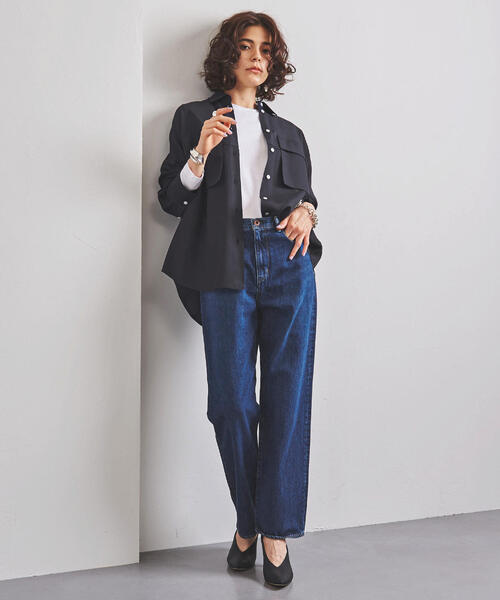 UNITED ARROWS(ユナイテッドアローズ)の「UWSC ストレート デニムパンツ◆(デニムパンツ・レディース・コバルトブルー・36/34/38/40)」の16枚目の写真