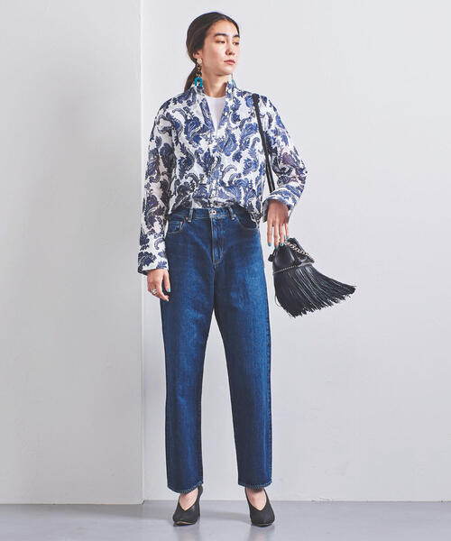 UNITED ARROWS(ユナイテッドアローズ)の「UWSC ストレート デニムパンツ◆(デニムパンツ・レディース・コバルトブルー・36/34/38/40)」の17枚目の写真