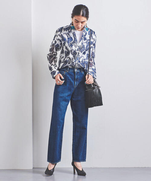 UNITED ARROWS(ユナイテッドアローズ)の「UWSC ストレート デニムパンツ◆(デニムパンツ・レディース・コバルトブルー・36/34/38/40)」の18枚目の写真