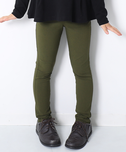 devirock(デビロック)の「ウルトラストレッチスキニーパンツ(その他パンツ・キッズ・パープル系その他/チャコール/テラコッタ/モカ/カーキ/ブラック/ベージュ・130cm/140cm/150cm/160cm/110cm/100cm/120cm)」の6枚目の写真