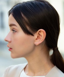 CLAIRE（クレア）の「CLAIREワンポイント天然石K10ジュエリーピアス（ピアス（両耳用））」