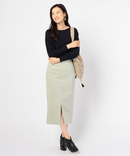 NOLLEY’S（ノーリーズ）の「ボートネックホールガーメントプルオーバーニット（ニット/セーター・レディース・ネイビー/ピンク/アイボリー/ミント/ラベンダー・1）」の16枚目の写真