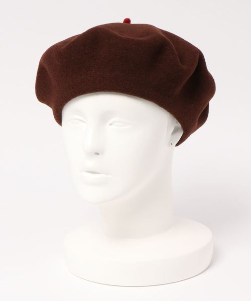 IENA（イエナ）の「【Le Beret Francais/ル・ベレー・フランセ】 ベレー帽（ハンチング/ベレー帽・レディース・ブラック/チャコールグレー/アイボリー/ブラウン/ボルドー・FREE）」の4枚目の写真