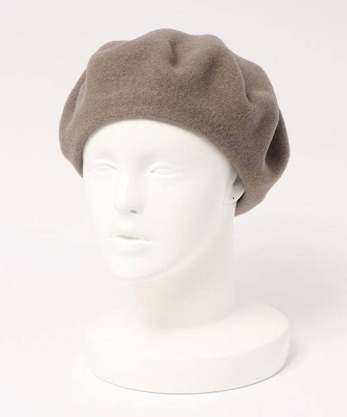 IENA（イエナ）の「【Le Beret Francais/ル・ベレー・フランセ】 ベレー帽（ハンチング/ベレー帽・レディース・ブラック/チャコールグレー/アイボリー/ブラウン/ボルドー・FREE）」の3枚目の写真