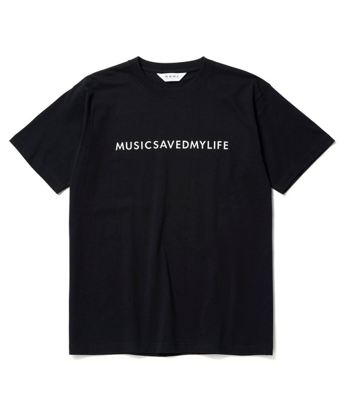 MSML(エムエスエムエル)の「MUSICSAVEDMYLIFE TEE(Tシャツ/カットソー・メンズ・ホワイト/ブラック・S/M/L)」の12枚目の写真