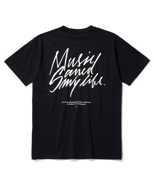 MSML(エムエスエムエル)の「MUSICSAVEDMYLIFE TEE(Tシャツ/カットソー・メンズ・ホワイト/ブラック・S/M/L)」の13枚目の写真