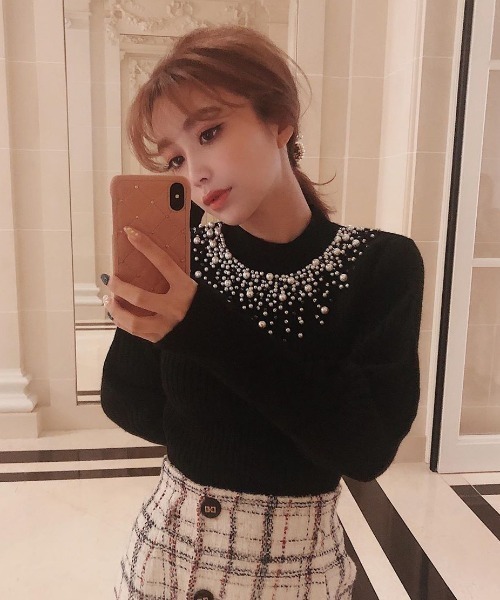 eimy istoire（エイミーイストワール）の「ランダムパールレースアップ  