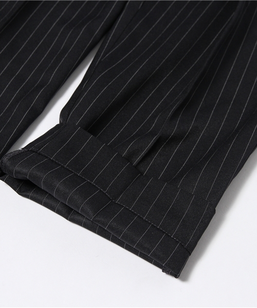 Kastane（カスタネ）の「【Kastane】ピンストテーパードPT（その他パンツ・レディース・ネイビー/スミクロ・FREE）」の6枚目の写真