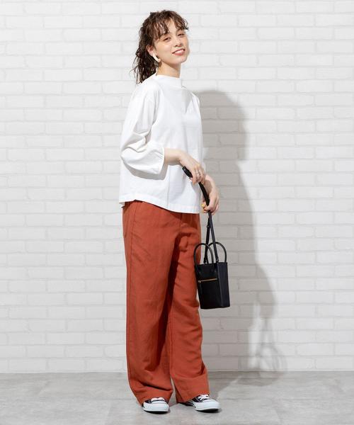 coen（コーエン）の「【WEB限定サイズ】リネンレーヨンパンツ#（その他パンツ・レディース・ベージュ/ネイビー/テラコッタ/グリーン・LARGE/SMALL/MEDIUM/X-LARGE）」の21枚目の写真