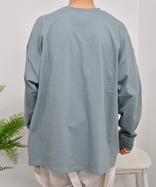 kutir(クティール)の「バラプリントロンT(Tシャツ/カットソー・メンズ・ラベンダー/ブラック/ライトブルー/ライトグリーン/オフホワイト・MEDIUM/LARGE/SMALL)」の19枚目の写真