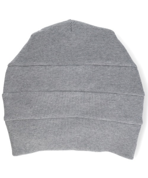 OVERRIDE(オーバーライド)の「ワッフル段々ワッチ(ニットキャップ/ビーニー・レディース・グレー/ブラック・FREE)」の1枚目の写真