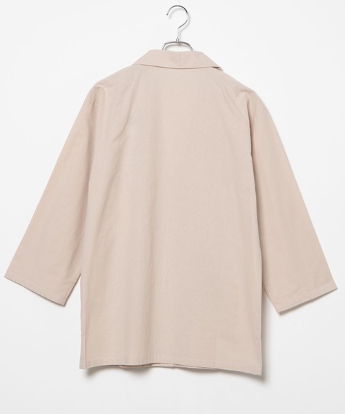 WEGO(ウィゴー)の「WEGO/【セットアップ対応商品】テーラードシャツジャケット(テーラードジャケット・レディース・ブラック/アイボリー/グレー系その他2・FREE)」の13枚目の写真