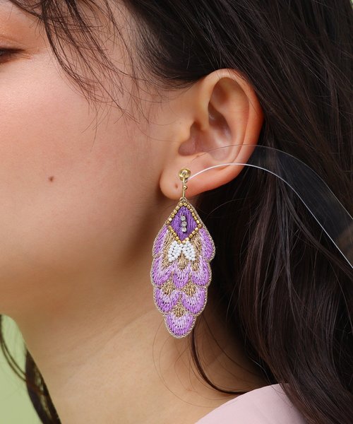 anatelier（アナトリエ）の「◇ベビーパールリボンピアス（ピアス（両  