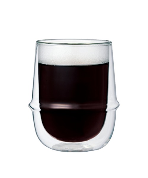 KINTO(キントー)の「KINTO KRONOS キントー クロノス ダブルウォール コーヒーカップ グラス コップ クリア 250ml(グラス/マグカップ/タンブラー・レディース・その他・FREE)」の8枚目の写真
