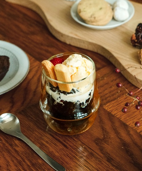 KINTO(キントー)の「KINTO KRONOS キントー クロノス ダブルウォール コーヒーカップ グラス コップ クリア 250ml(グラス/マグカップ/タンブラー・レディース・その他・FREE)」の11枚目の写真