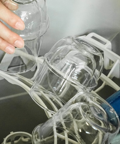 KINTO(キントー)の「KINTO KRONOS キントー クロノス ダブルウォール コーヒーカップ グラス コップ クリア 250ml(グラス/マグカップ/タンブラー・レディース・その他・FREE)」の18枚目の写真