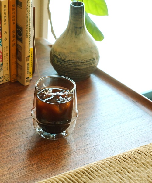 KINTO(キントー)の「KINTO KRONOS キントー クロノス ダブルウォール コーヒーカップ グラス コップ クリア 250ml(グラス/マグカップ/タンブラー・レディース・その他・FREE)」の14枚目の写真