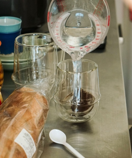 KINTO(キントー)の「KINTO KRONOS キントー クロノス ダブルウォール コーヒーカップ グラス コップ クリア 250ml(グラス/マグカップ/タンブラー・レディース・その他・FREE)」の15枚目の写真