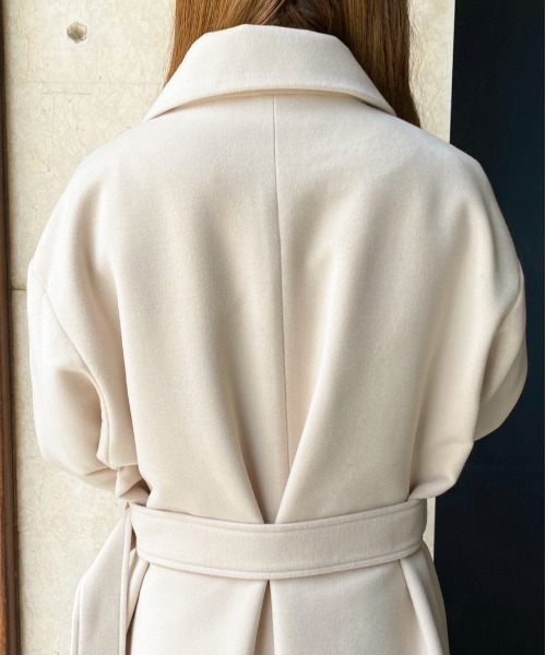 apres jour(アプレジュール)の「袖ボリュームコート【ZOZOTOWN限定アイテム】20AW☆(チェスターコート・レディース・ダークブラウン/モカ/スモークピンク/ライトベージュ・フリー)」の8枚目の写真