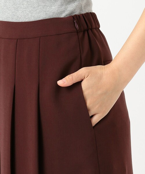 J.PRESS(ジェイプレス)の「【洗える】リラクシオンツイル キュロットパンツ(その他パンツ・レディース・ブラウン系/ネイビー系/ワイン系・T13/T15)」の14枚目の写真