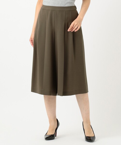 J.PRESS(ジェイプレス)の「【洗える】リラクシオンツイル キュロットパンツ(その他パンツ・レディース・ブラウン系/ネイビー系/ワイン系・T13/T15)」の18枚目の写真