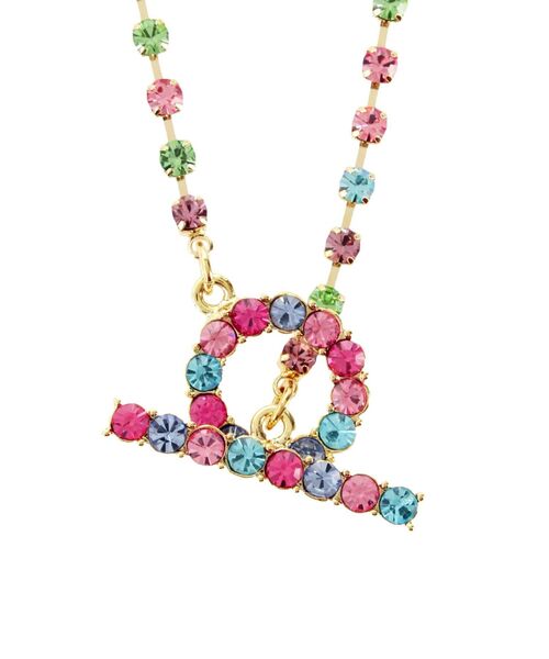 jouetie（ジュエティ）の「ラインビジューチョーカー（チョーカー・レディース・グリーン/クリア/その他1・FREE）」の6枚目の写真