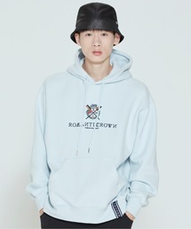 【ROMANTIC CROWN】RMTCRW PADDLING LOGO HOODIE / ロマンティッククラウン パドリング ロゴ フーディー