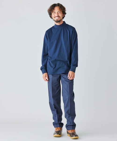 ケアフリー・アンシュリンカブル・モックネック・シャツ ジャパン