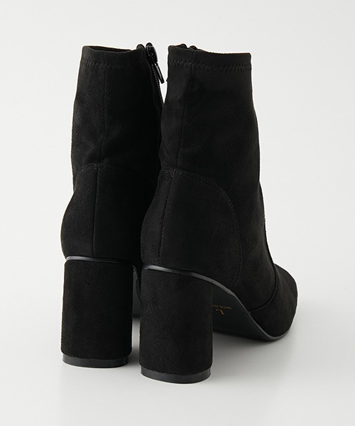 AZUL by moussy（アズールバイマウジー）の「STRETCH SHORT BOOTS/ストレッチショートブーツ（ブーツ・レディース・アイボリー/ブラック/ライトブラウン・SMALL/MEDIUM/LARGE）」の11枚目の写真