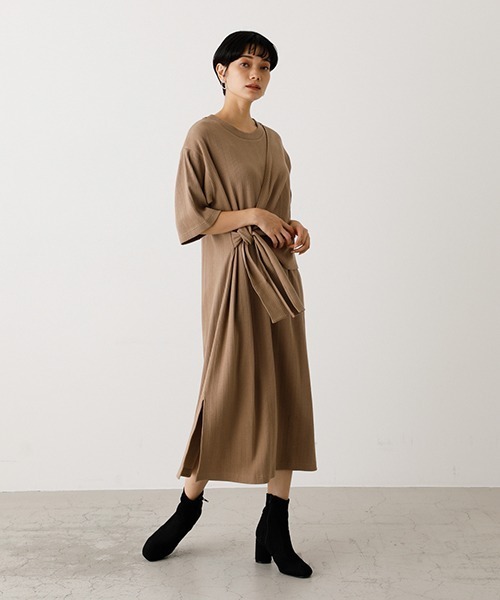 AZUL by moussy（アズールバイマウジー）の「STRETCH SHORT BOOTS/ストレッチショートブーツ（ブーツ・レディース・アイボリー/ブラック/ライトブラウン・SMALL/MEDIUM/LARGE）」の17枚目の写真