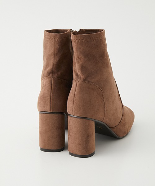 AZUL by moussy（アズールバイマウジー）の「STRETCH SHORT BOOTS/ストレッチショートブーツ（ブーツ・レディース・アイボリー/ブラック/ライトブラウン・SMALL/MEDIUM/LARGE）」の18枚目の写真