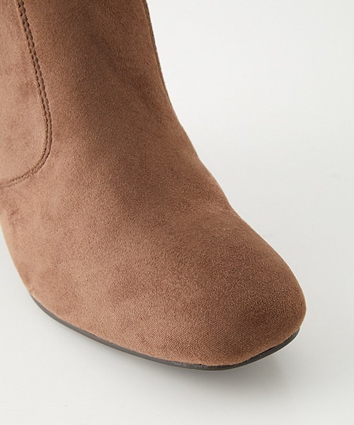 AZUL by moussy（アズールバイマウジー）の「STRETCH SHORT BOOTS/ストレッチショートブーツ（ブーツ・レディース・アイボリー/ブラック/ライトブラウン・SMALL/MEDIUM/LARGE）」の19枚目の写真