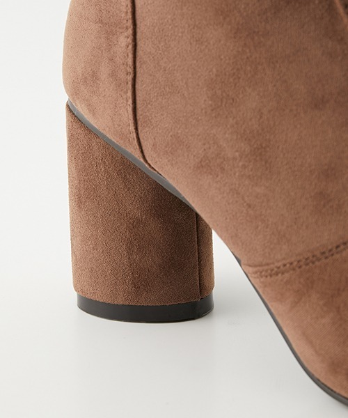 AZUL by moussy（アズールバイマウジー）の「STRETCH SHORT BOOTS/ストレッチショートブーツ（ブーツ・レディース・アイボリー/ブラック/ライトブラウン・SMALL/MEDIUM/LARGE）」の20枚目の写真