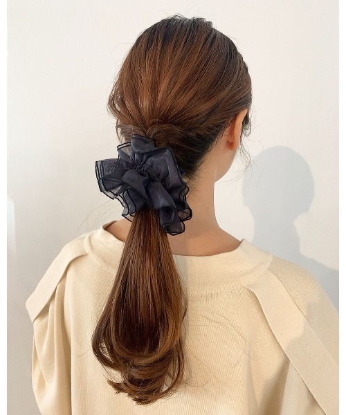 オータムシースルーシュシュ（シュシュ）｜mou（モウ）の