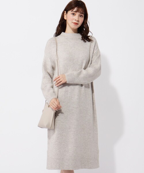 おうちコーデ S Ll ラメストレッチブークレニットワンピース ワンピース Grove グローブ のファッション通販 Zozotown おうちコーデ S Ll ラメストレッチブークレニットワンピース ワンピース Grove グローブ のファッション通販 Zozotown