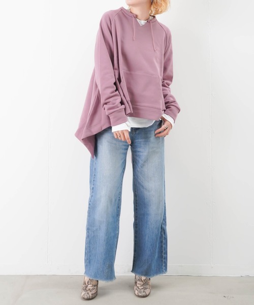 安心の定価販売即出荷 ラグランフレアスウェット Luck Luca Lc Lll