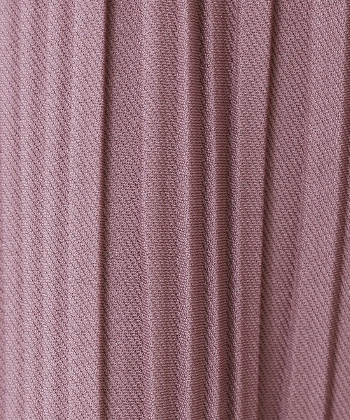 CHARM BERRY TIC（チャームベリーチック）の「ランダムプリーツ裏起毛パンツ（その他パンツ・レディース・ブラック/スモークピンク/モカ/ラベンダー/ブルー・M/L）」の10枚目の写真