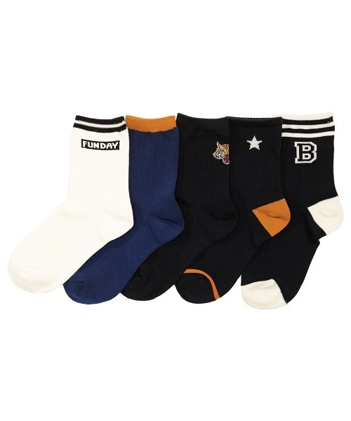 devirock（デビロック）の「5Pソックス（ソックス/靴下・キッズ・その他1/その他2/その他3/その他4・S/M/L）」の3枚目の写真