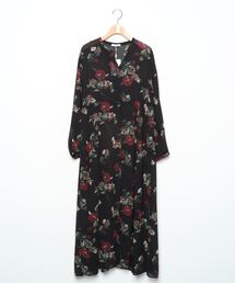 ブランド古着 Clane クラネのワンピース 花柄 ボタニカル柄 古着通販 Zozoused