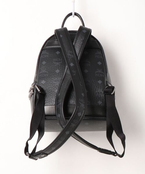 MCM(エムシーエム)の「MCM/エムシーエム/〈スターク〉サイドスタッズ バックパック MINI(バックパック/リュック・レディース・ブラック/ピンク/ブラウン・FREE)」の4枚目の写真
