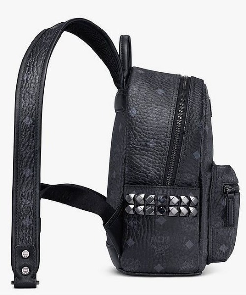 MCM(エムシーエム)の「MCM/エムシーエム/〈スターク〉サイドスタッズ バックパック MINI(バックパック/リュック・レディース・ブラック/ピンク/ブラウン・FREE)」の7枚目の写真