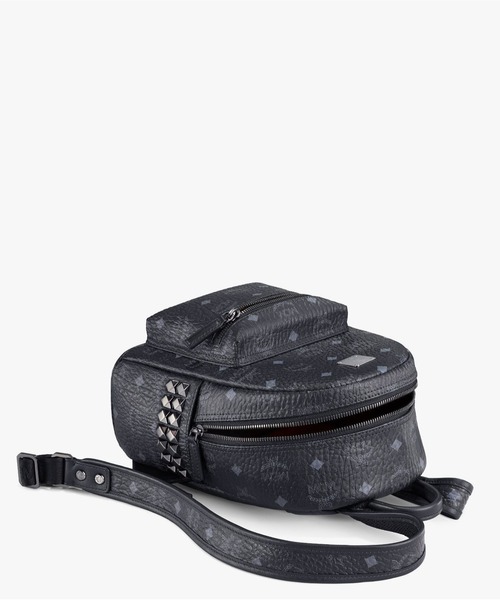 MCM(エムシーエム)の「MCM/エムシーエム/〈スターク〉サイドスタッズ バックパック MINI(バックパック/リュック・レディース・ブラック/ピンク/ブラウン・FREE)」の8枚目の写真