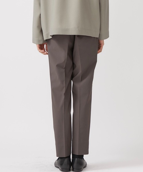 soe（ソーイ）の「【soe】STUDIOUS別注 BASIC SLACKS（スラックス・メンズ・ミント/ブラウン/ブラック/グレー・0/1/2）」の17枚目の写真
