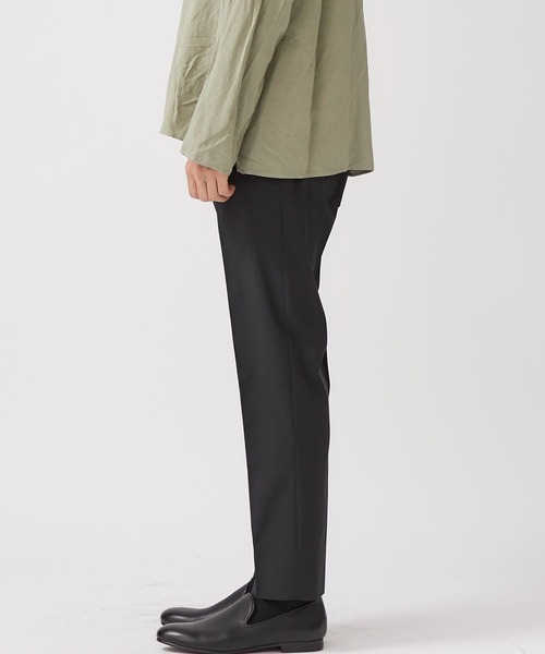 soe（ソーイ）の「【soe】STUDIOUS別注 BASIC SLACKS（スラックス・メンズ・ミント/ブラウン/ブラック/グレー・0/1/2）」の12枚目の写真